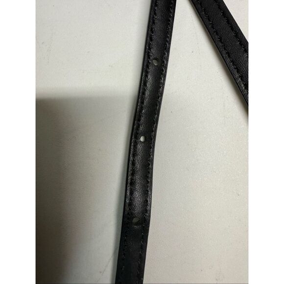 Rare MICHAEL Michael Kors Jet Set Charm Chain Phone Crossbody Black Leather - Picture 5 of 11